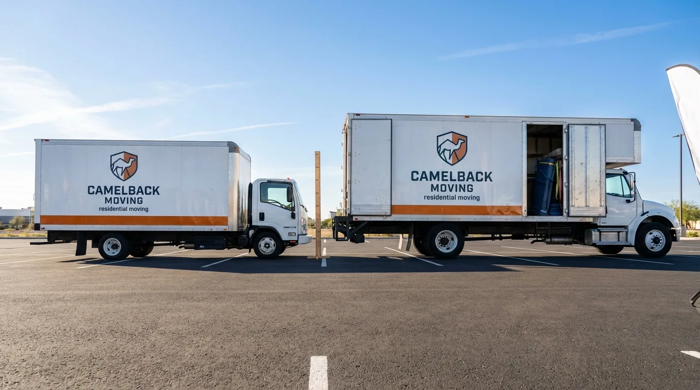 Moving truck size capacity guide in Berthoud